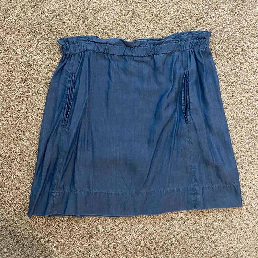Crown and Ivy Chambray Skirt